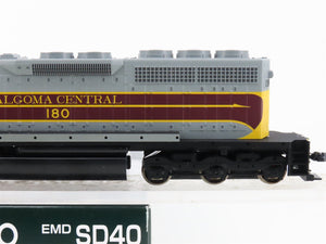 HO Scale Kato 37-6321 AC Algoma Central SD40 Diesel Locomotive #180