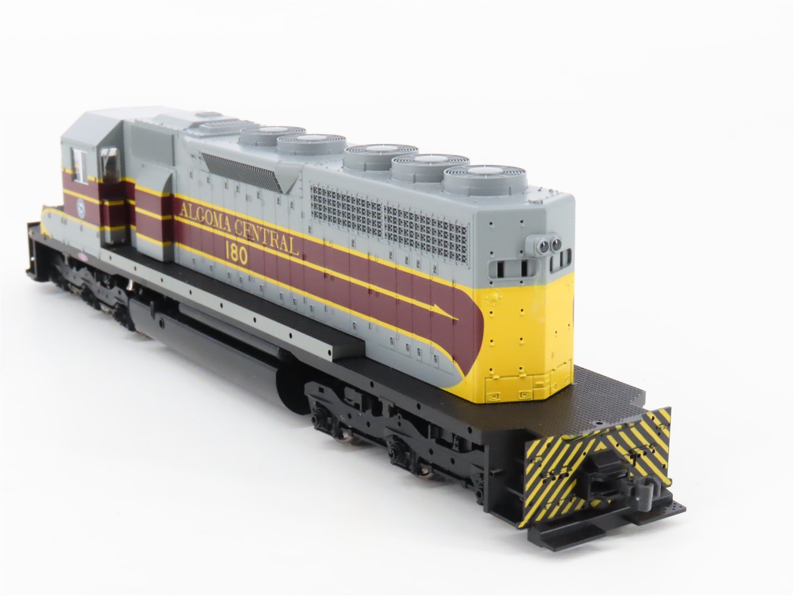 HO Scale Kato 37-6321 AC Algoma Central SD40 Diesel Locomotive #180