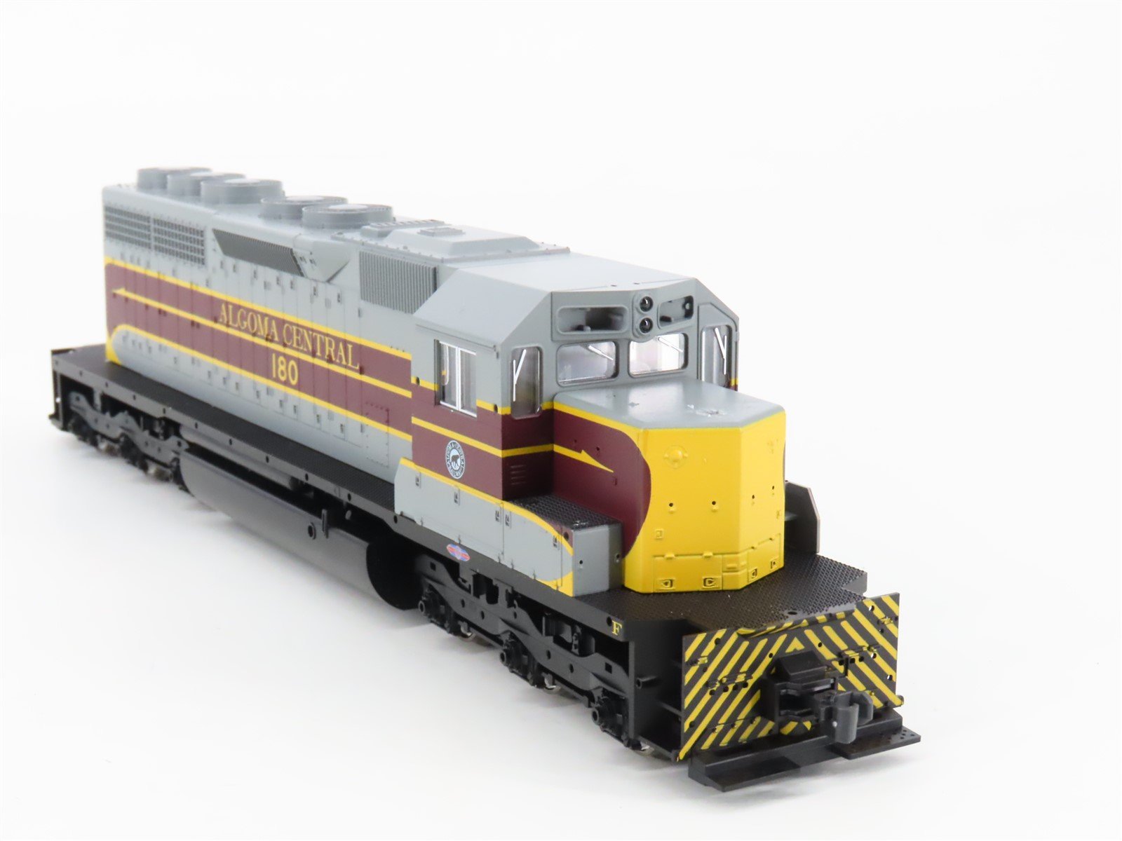 HO Scale Kato 37-6321 AC Algoma Central SD40 Diesel Locomotive #180