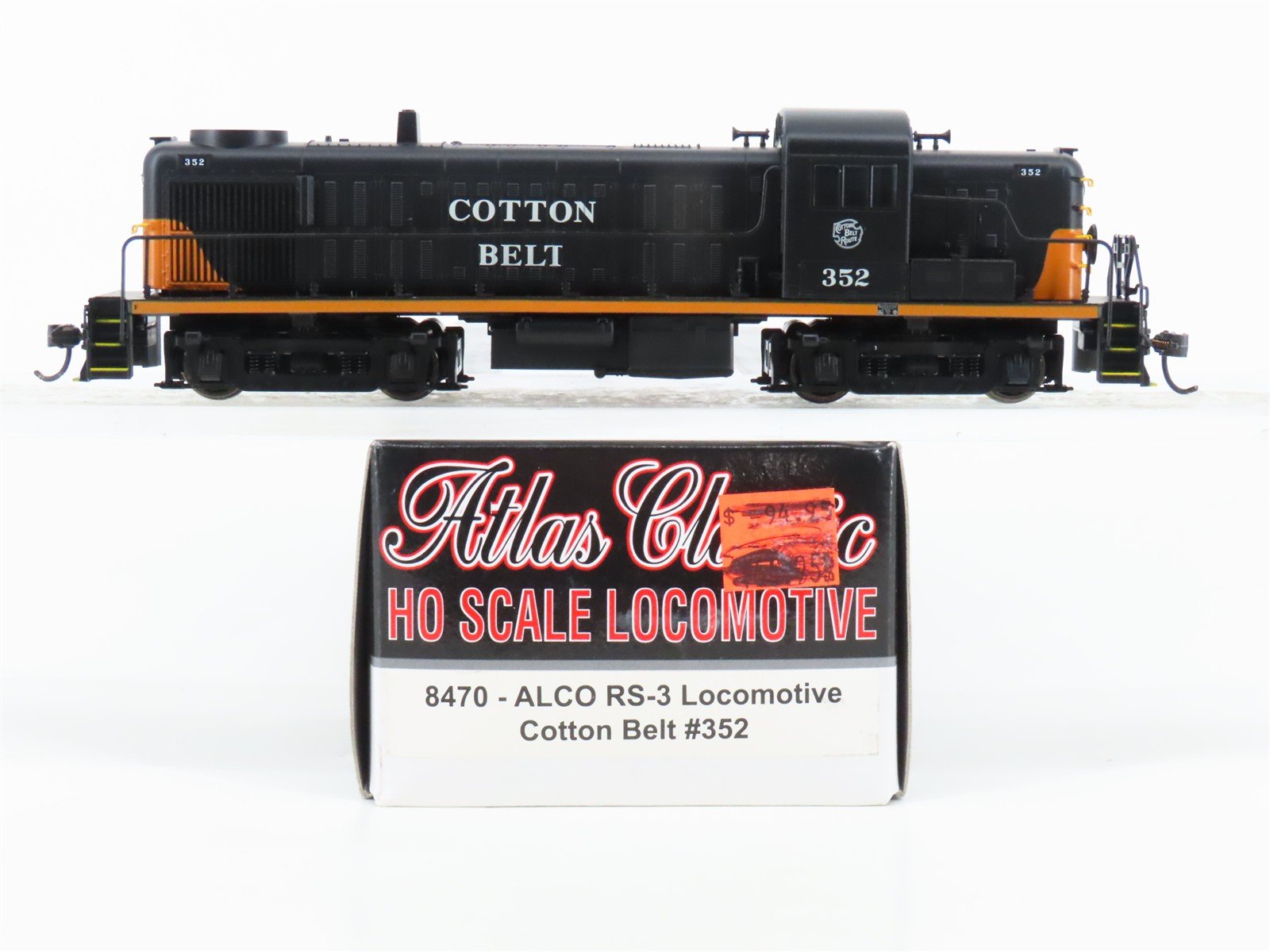 HO Scale Atlas Classic 8470 SSW Cotton Belt RS3 Diesel Locomotive #352 DCC ONLY