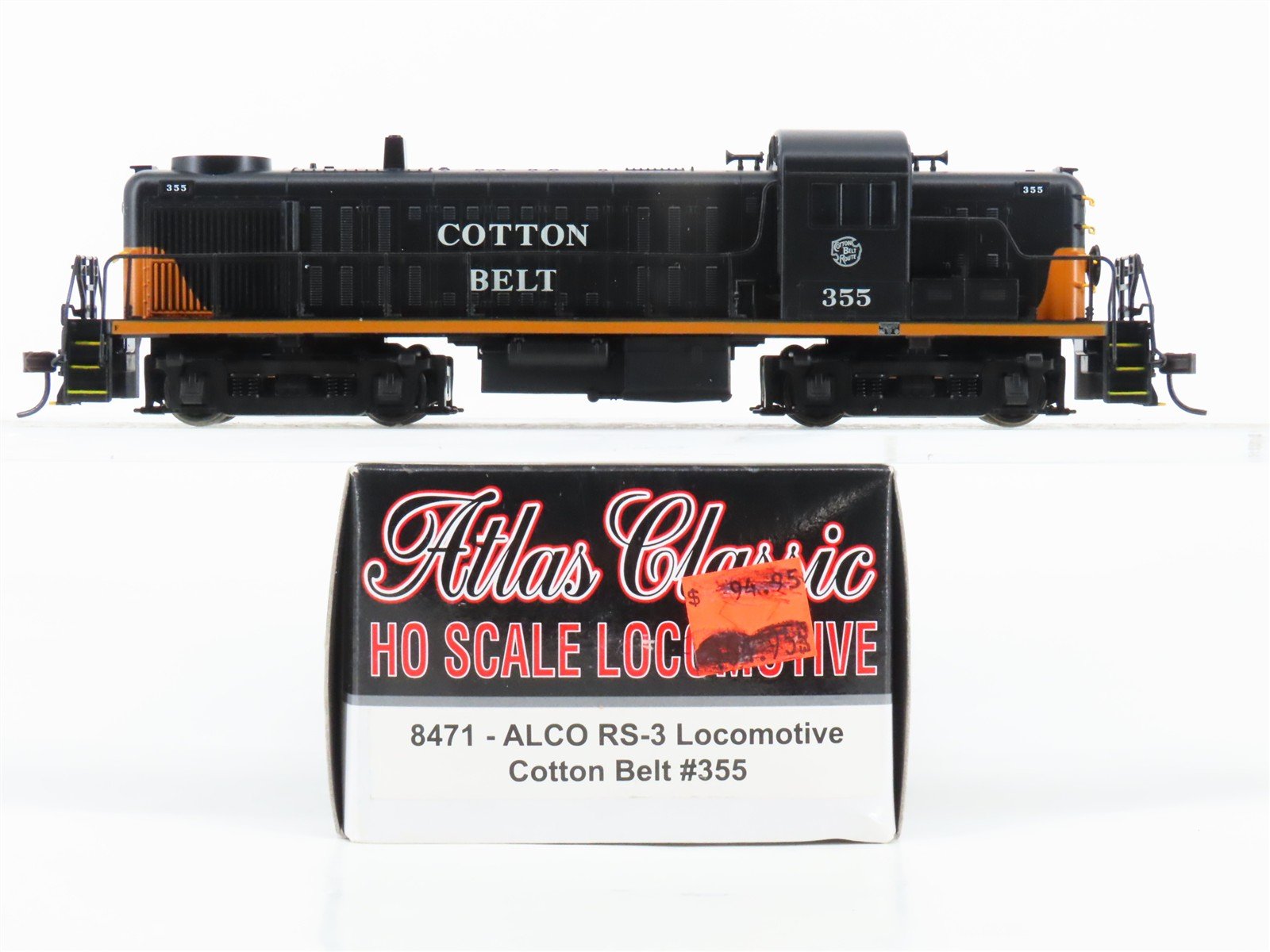 HO Scale Atlas Classic 8471 SSW Cotton Belt RS3 Diesel Locomotive #355