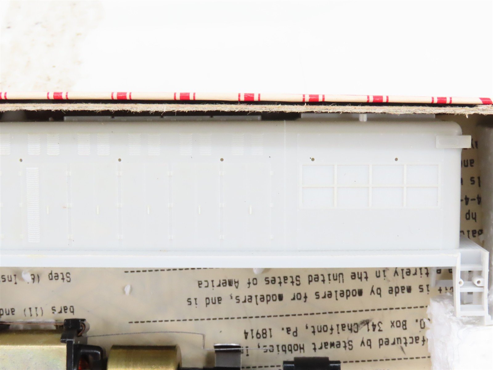 HO Scale Stewart Hobbies 4000 Undecorated AS-16 Diesel Locomotive