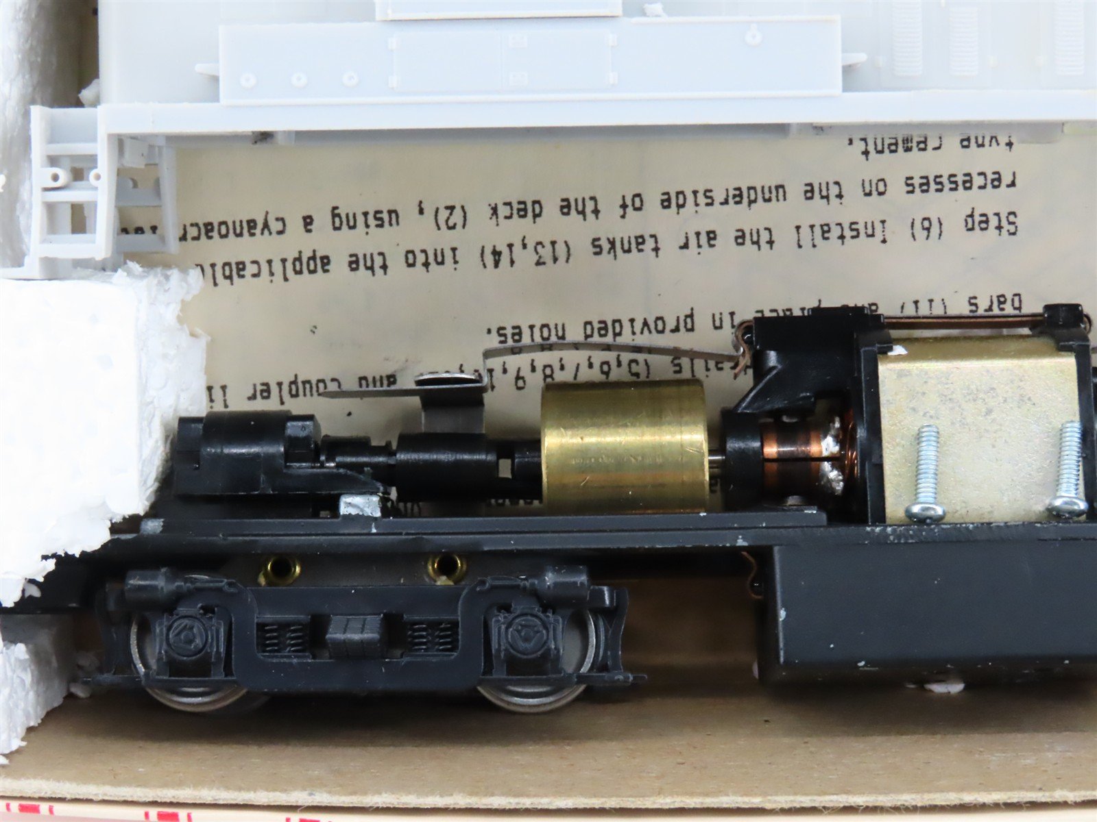 HO Scale Stewart Hobbies 4000 Undecorated AS-16 Diesel Locomotive