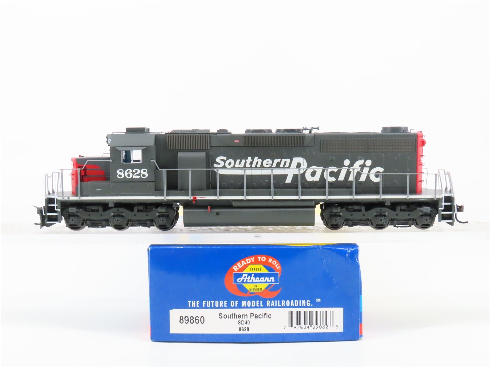 HO Scale Athearn RTR 89860 SP Southern Pacific SD40 Diesel Locomotive #8628