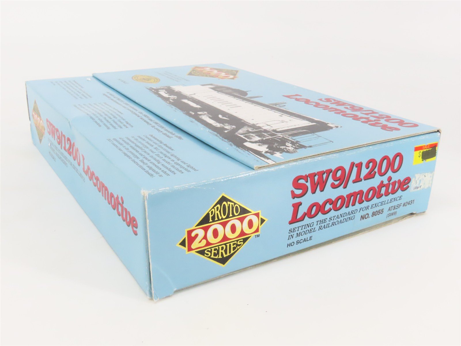 HO Scale Proto 2000 8055 ATSF Santa Fe SW9/1200 Diesel Locomotive #2431