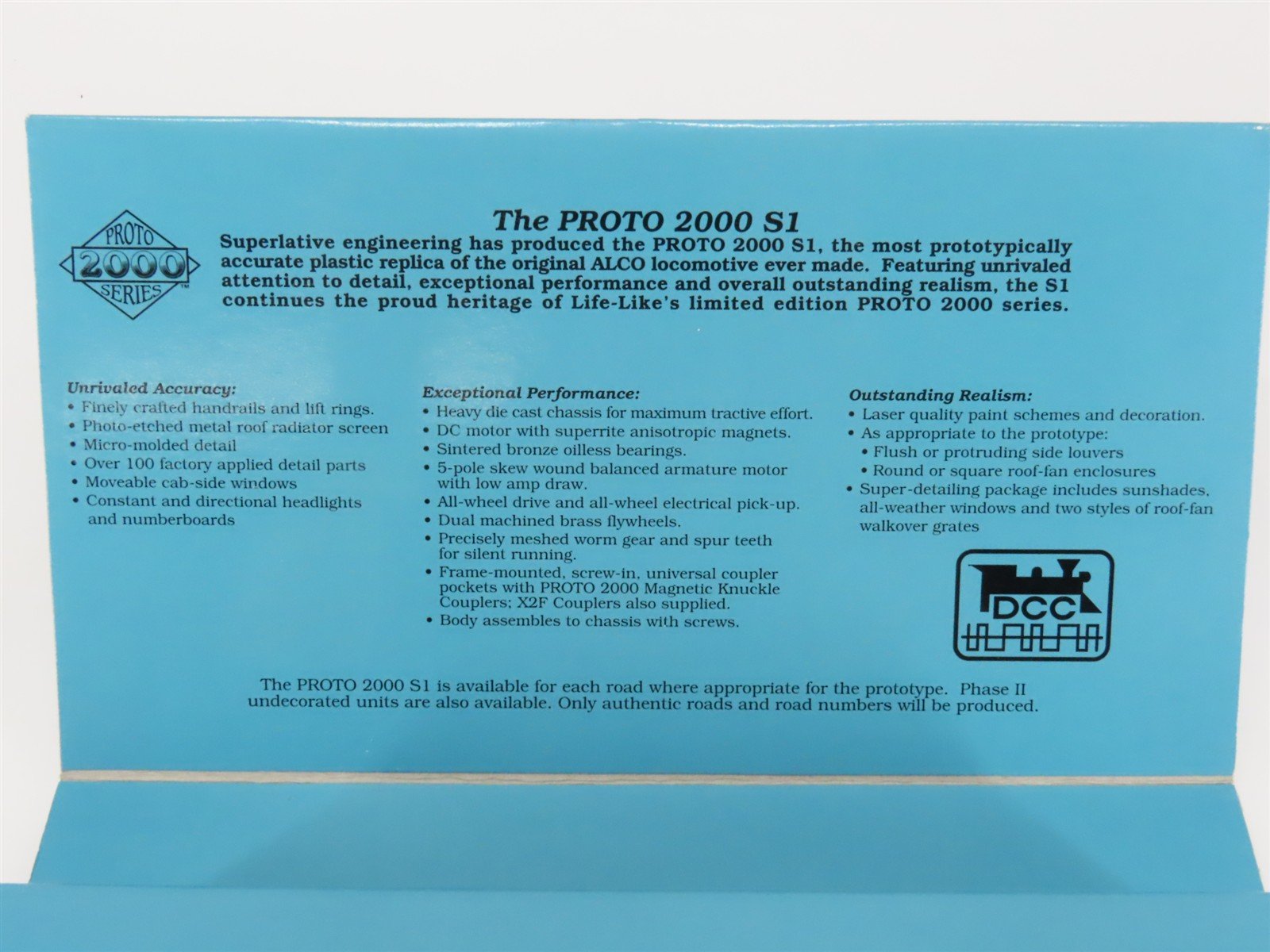 HO Scale Proto 2000 21369 WP Western Pacific S1 Diesel Locomotive #509