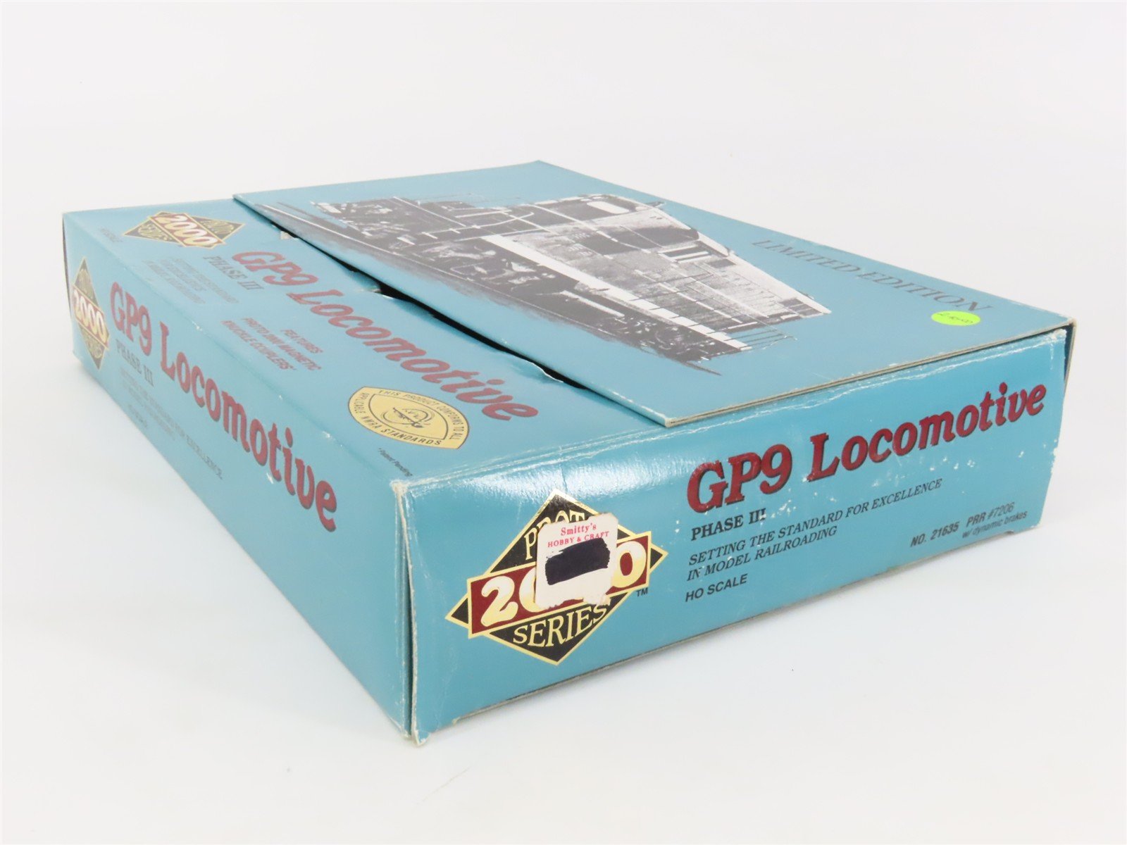 HO Scale Proto 2000 21635 PRR Pennsylvania GP9 Diesel Locomotive #7206 BAD GEARS