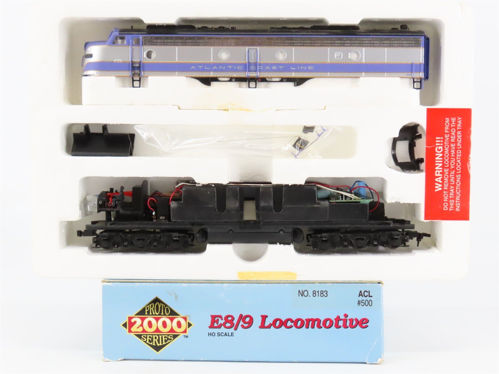 HO Scale Proto 2000 8183 ACL Atlantic Coast Line E8/9A Diesel Locomotive #500