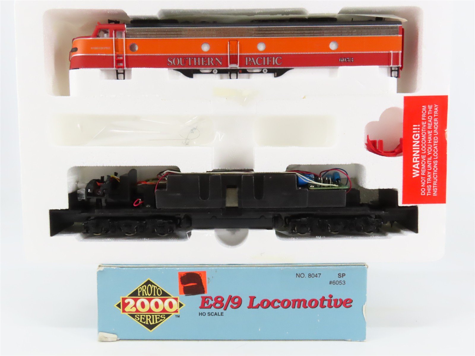 HO Scale Proto 2000 8047 SP Southern Pacific E8/9A Diesel Locomotive #6053