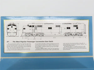 HO Scale Proto 2000 21272 Undecorated E7A Diesel Locomotive