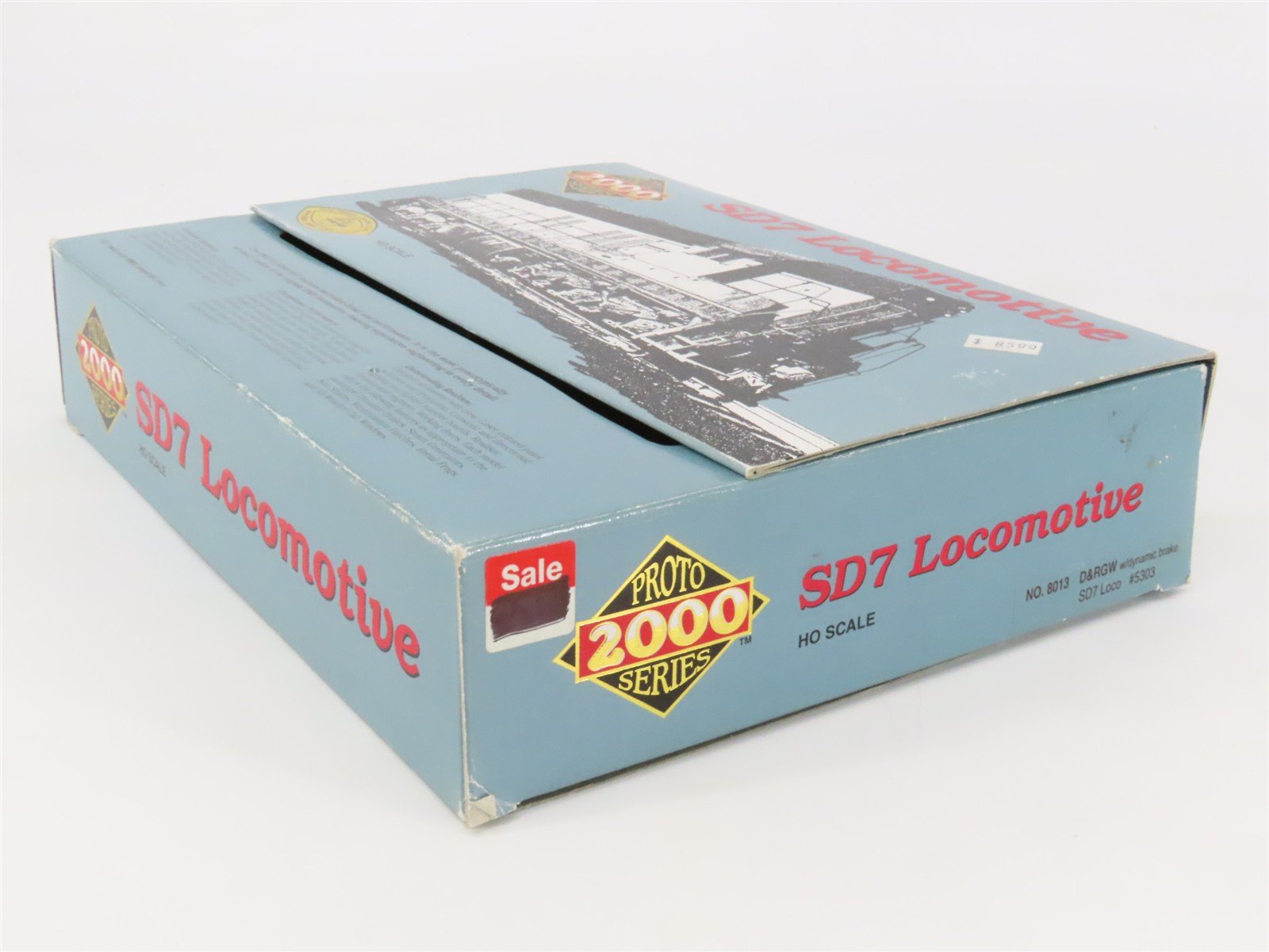 HO Scale Proto 2000 8013 DRGW Rio Grande SD7 Diesel Locomotive #5303