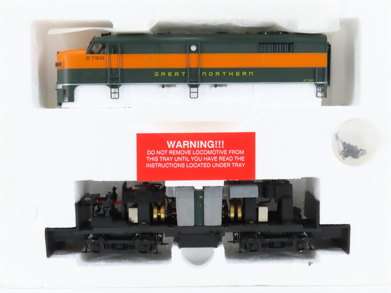 HO Scale Proto 2000 GN Great Northern FA2 Diesel Locomotive #279A