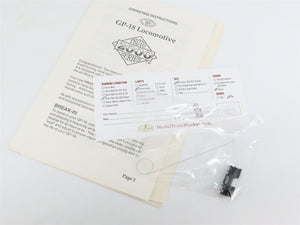 HO Scale Proto 2000 8145 BN Burlington Northern GP18 Diesel #1994 BAD GEARS
