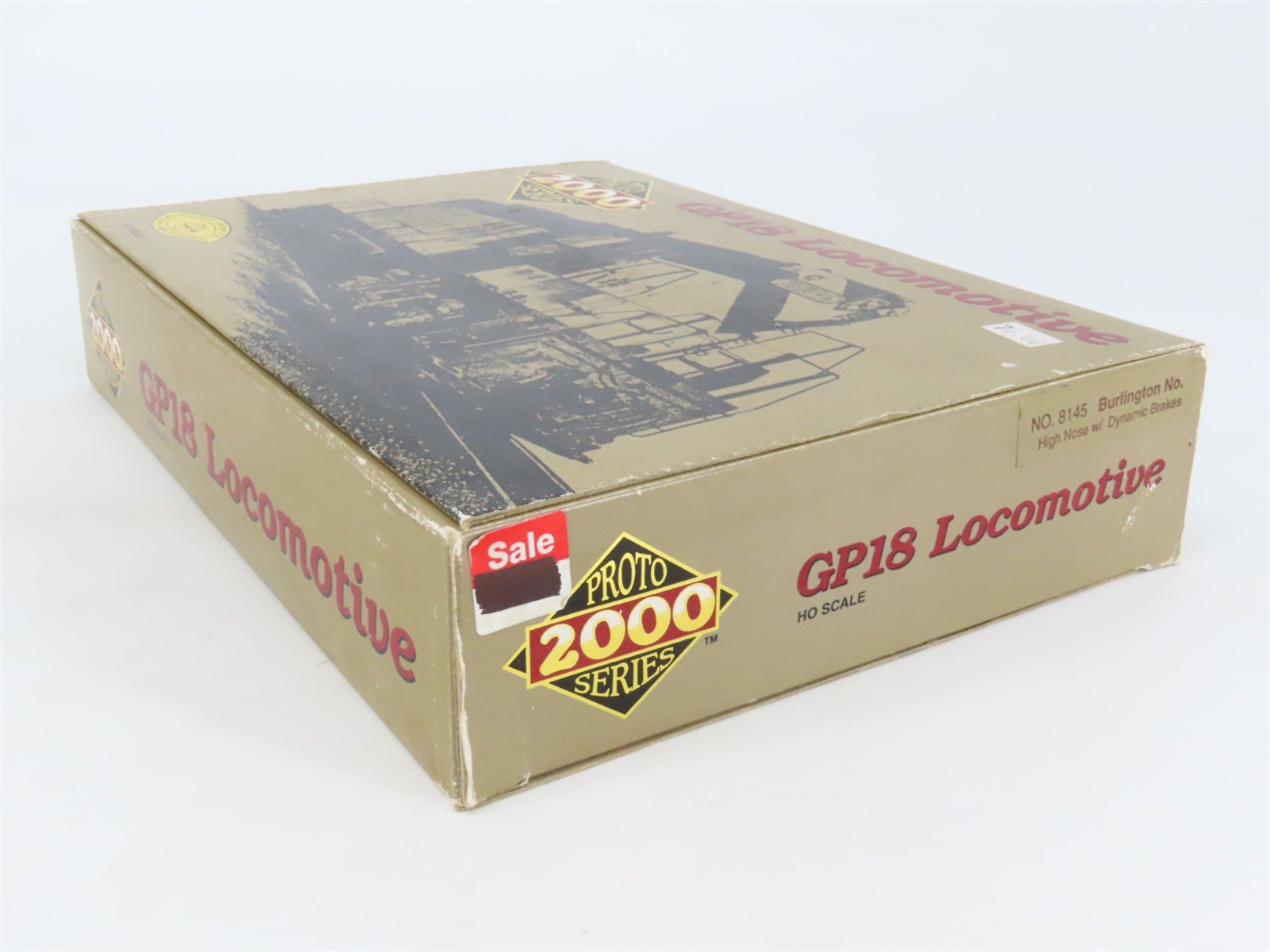 HO Scale Proto 2000 8145 BN Burlington Northern GP18 Diesel #1994 BAD GEARS