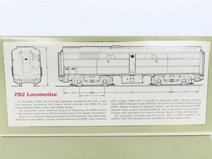 HO Scale Proto 2000 8393 Undecorated FB2 Diesel Locomotive UNPOWERED