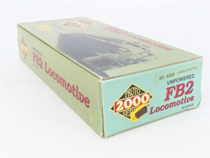 HO Scale Proto 2000 8393 Undecorated FB2 Diesel Locomotive UNPOWERED