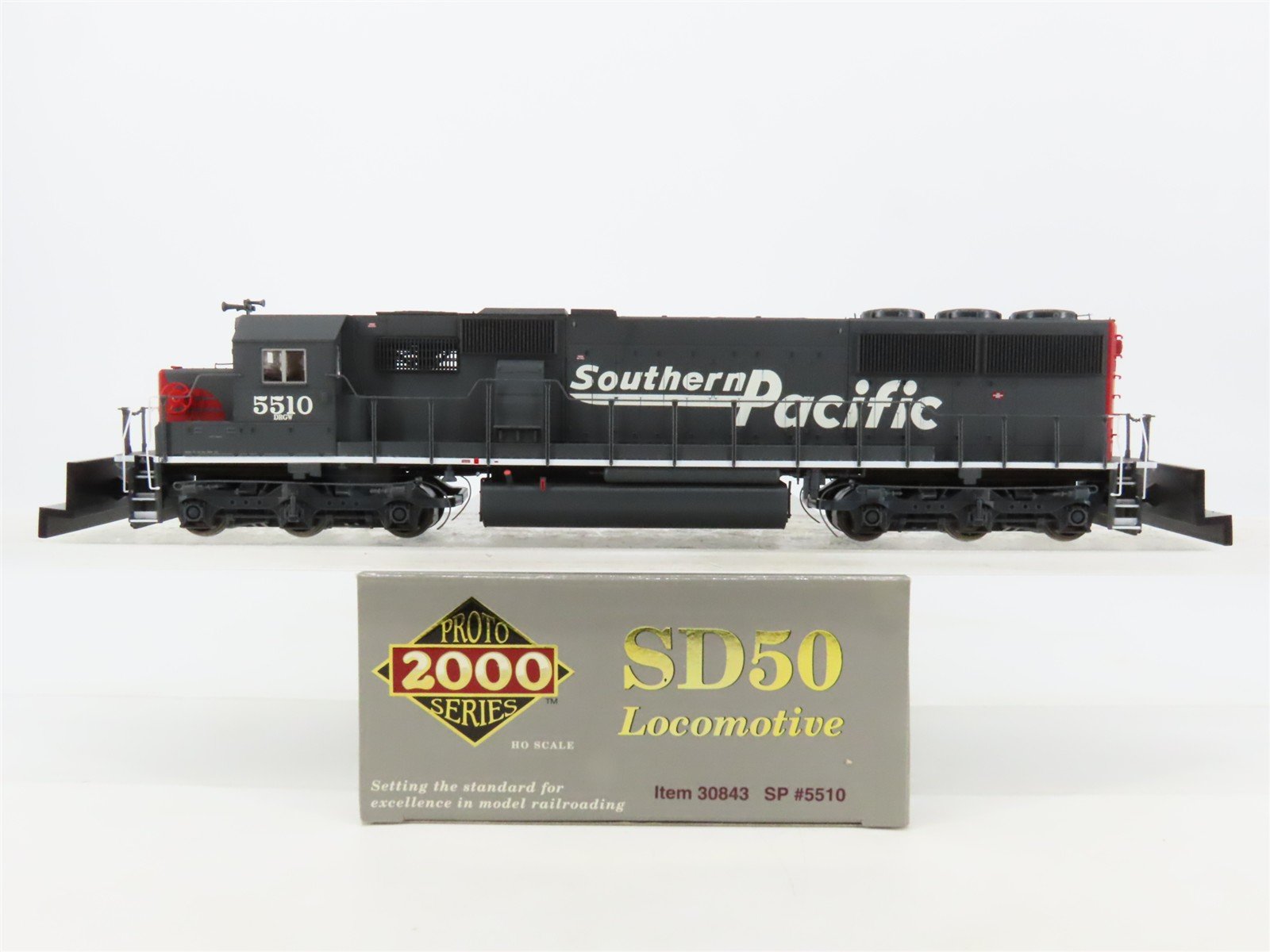 HO Proto 2000 30843 SP/D&RGW "Bloody Nose" EMD SD50 Diesel #5510 - DCC Ready