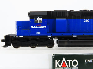 HO Scale KATO 37-6326 IMRL I&M Rail Link EMD SD40 Diesel #210 - DCC Ready
