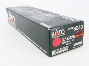 HO Scale KATO 37-6326 IMRL I&M Rail Link EMD SD40 Diesel #210 - DCC Ready