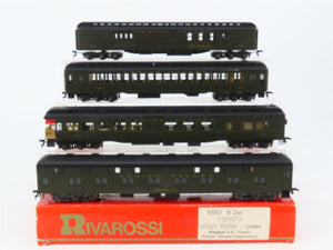 HO Scale Rivarossi 6893 LV Lehigh Valley 1920s Passenger 4-Car Set
