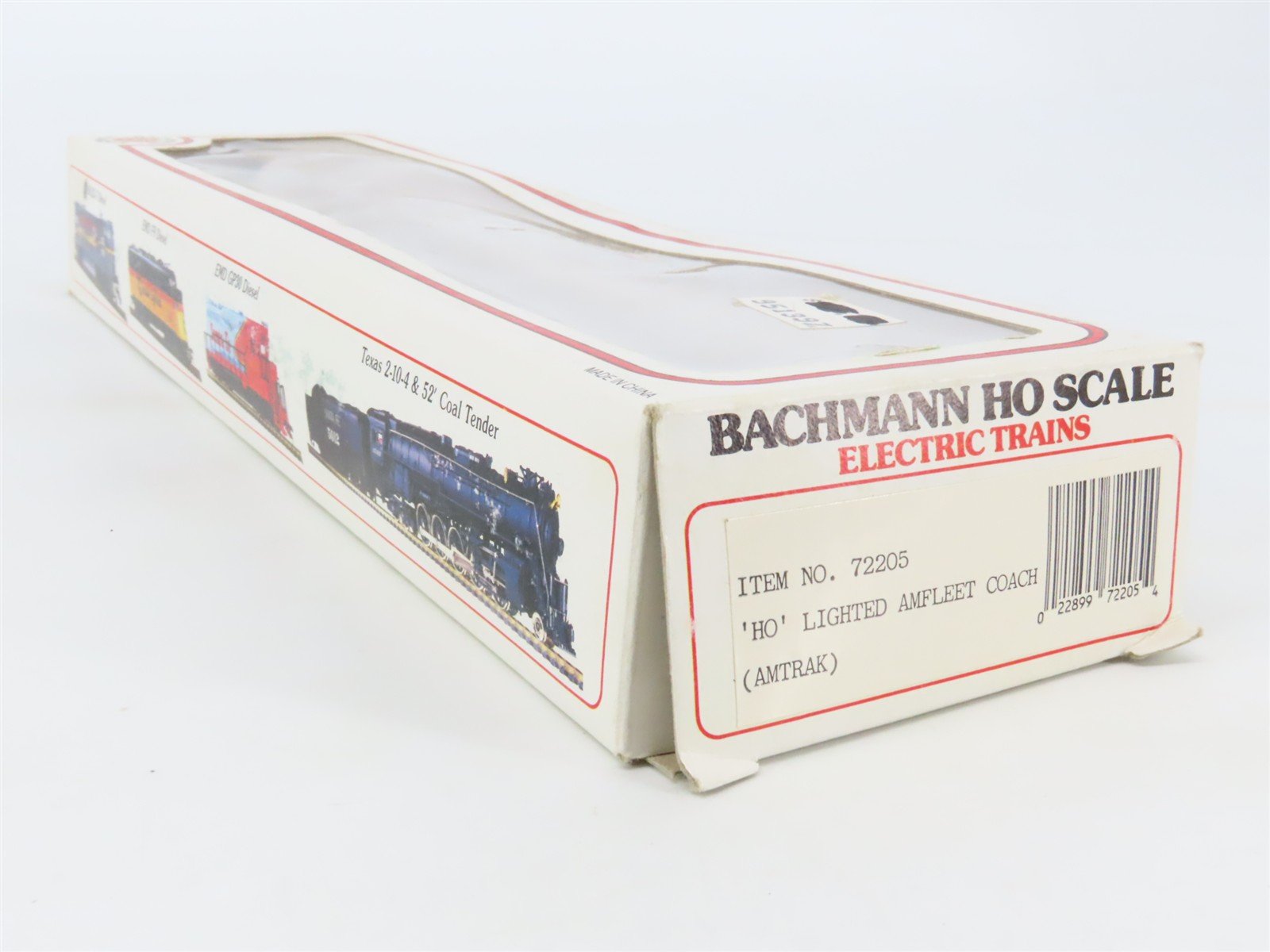 HO Scale Bachmann 72205 Amtrak Amfleet Coach Passenger Car #21917 w/Light