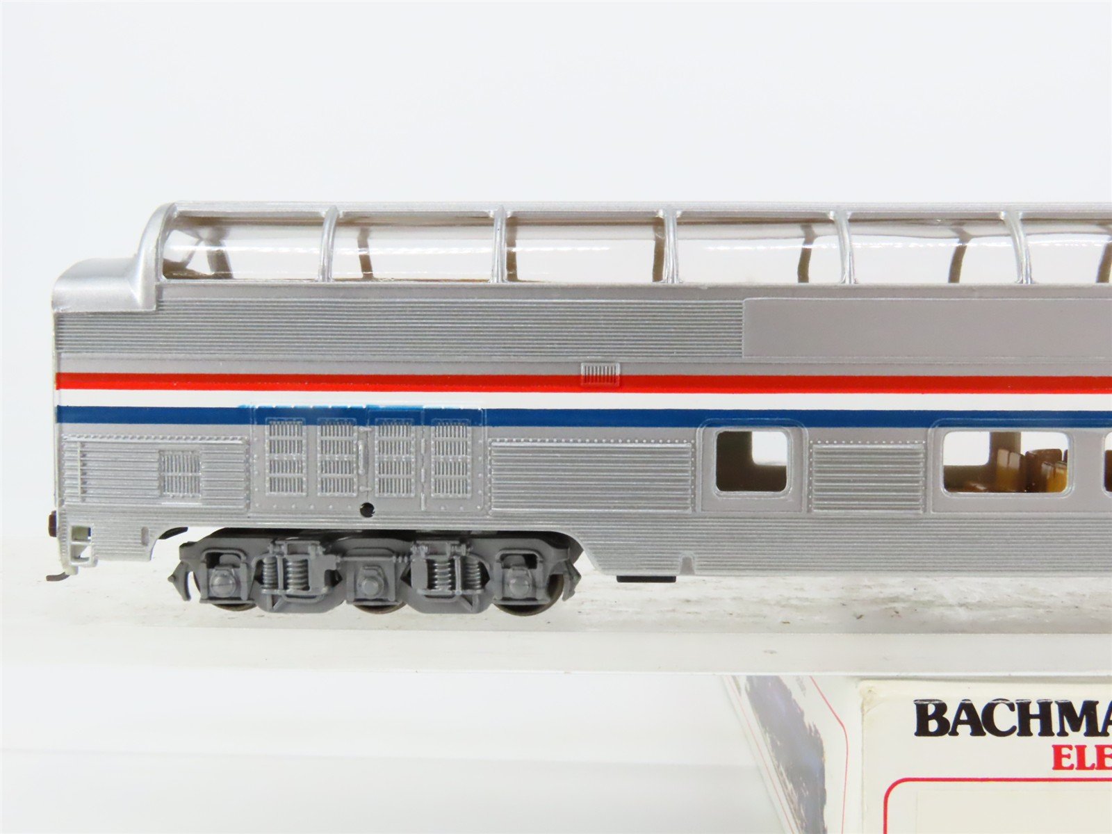 HO Scale Bachmann 71705 Amtrak Pullman Dome Passenger Car #9350