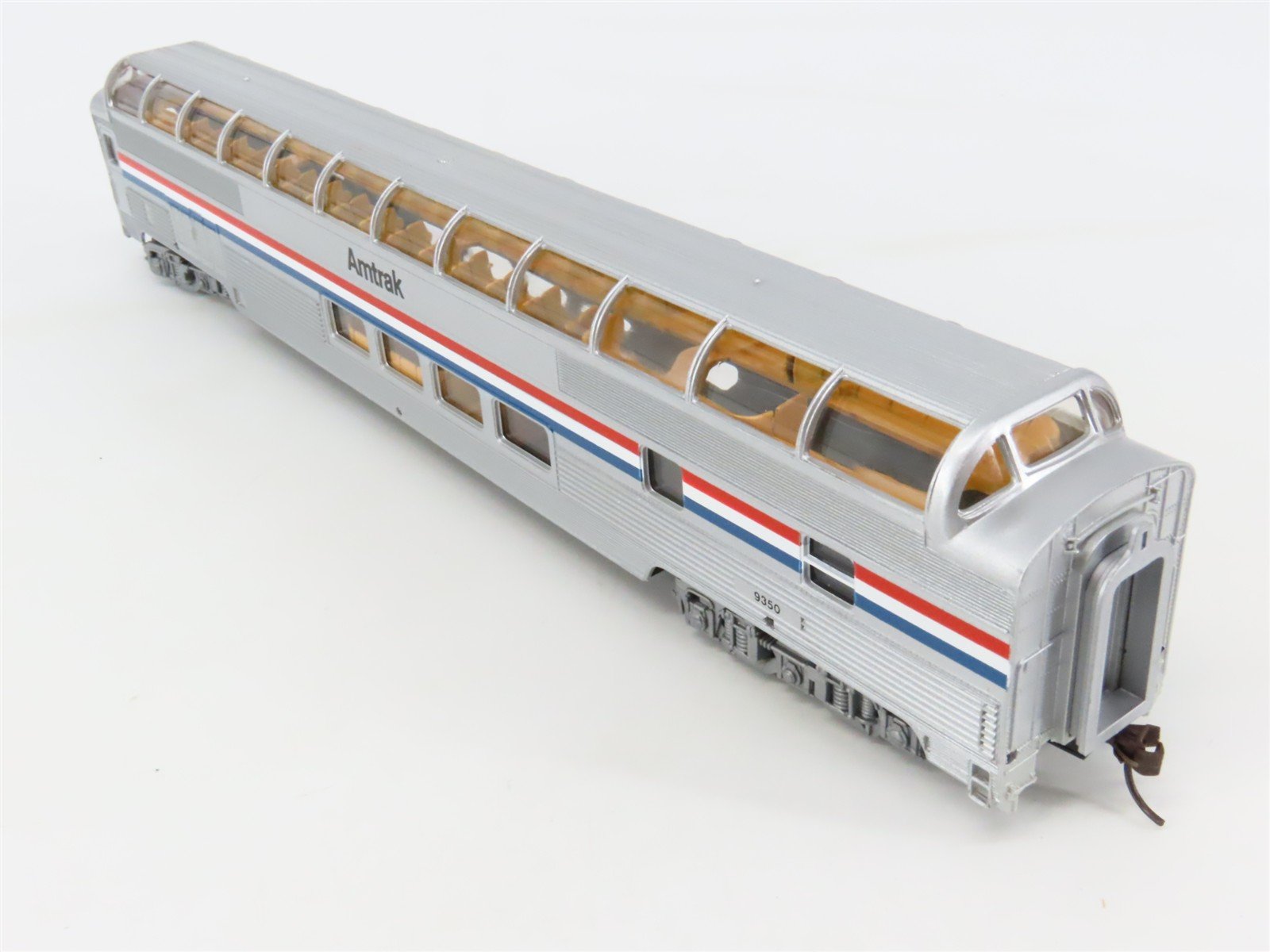 HO Scale Bachmann 71705 Amtrak Pullman Dome Passenger Car #9350