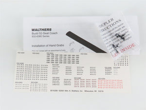 HO Scale Walthers RTR 932-6393 SP Southern Pacific 52-Seat Coach Passenger Car