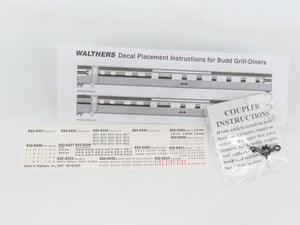 HO Scale Walthers RTR 932-6333 SP Southern Pacific Grill-Diner Passenger Car