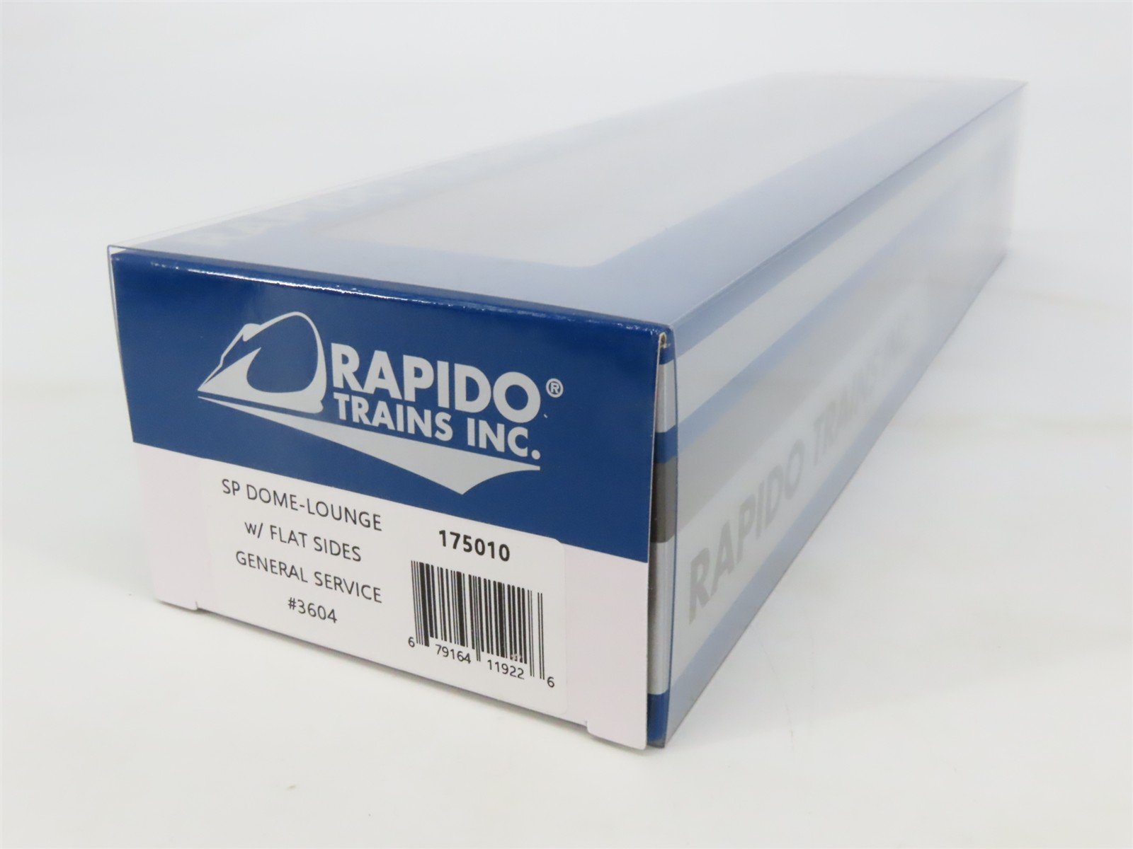 HO Rapido 175010 SP Southern Pacific Dome-Lounge Passenger Car #3604 w/Lights