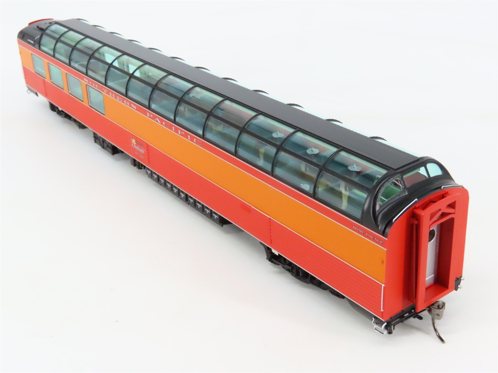 HO Rapido 175003 SP Southern Pacific Dome-Lounge Passenger Car #3606 wLights