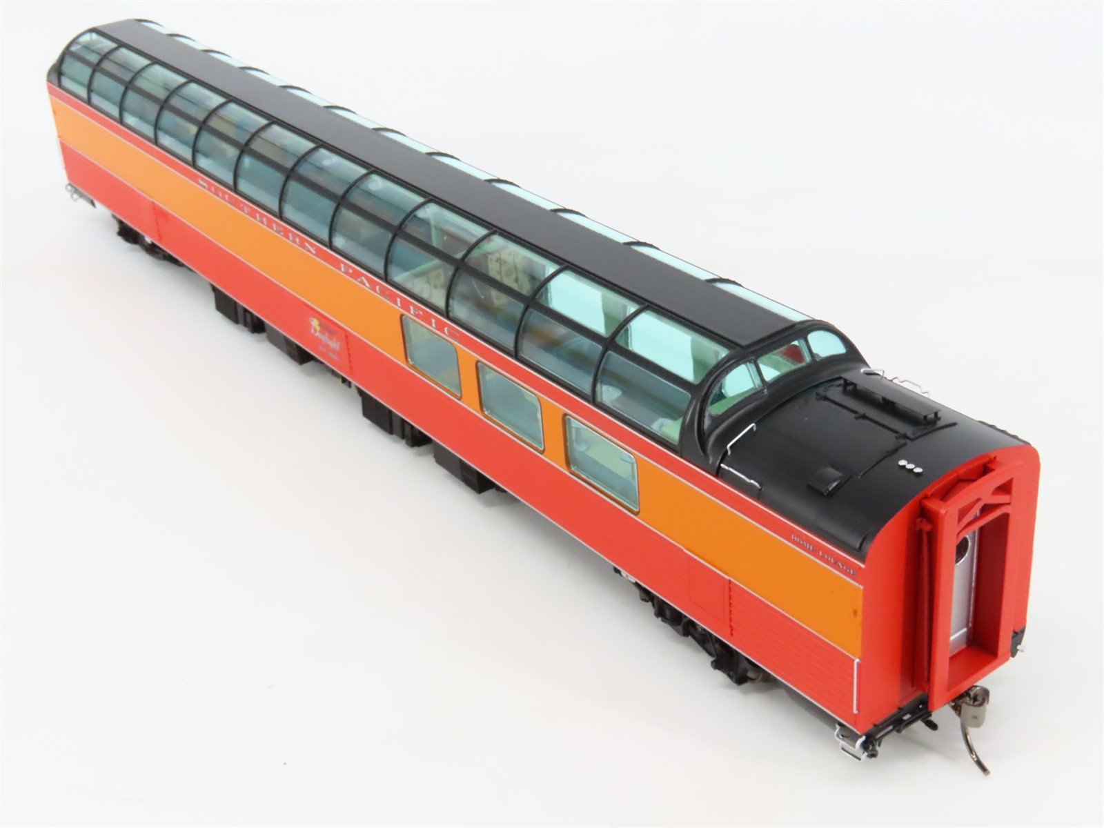 HO Rapido 175003 SP Southern Pacific Dome-Lounge Passenger Car #3606 wLights