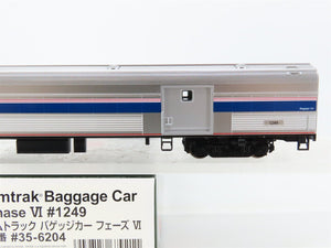 HO Scale KATO 35-6204 Amtrak Phase IV Baggage Passenger Car #1249