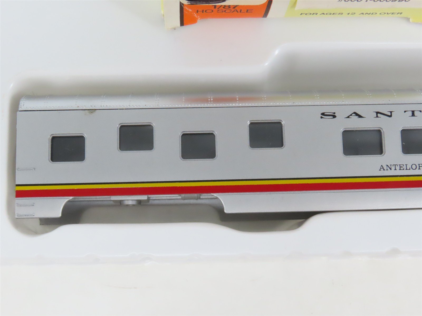 HO Con-Cor 0001-000990 ATSF Santa Fe Pullman Passenger Car 