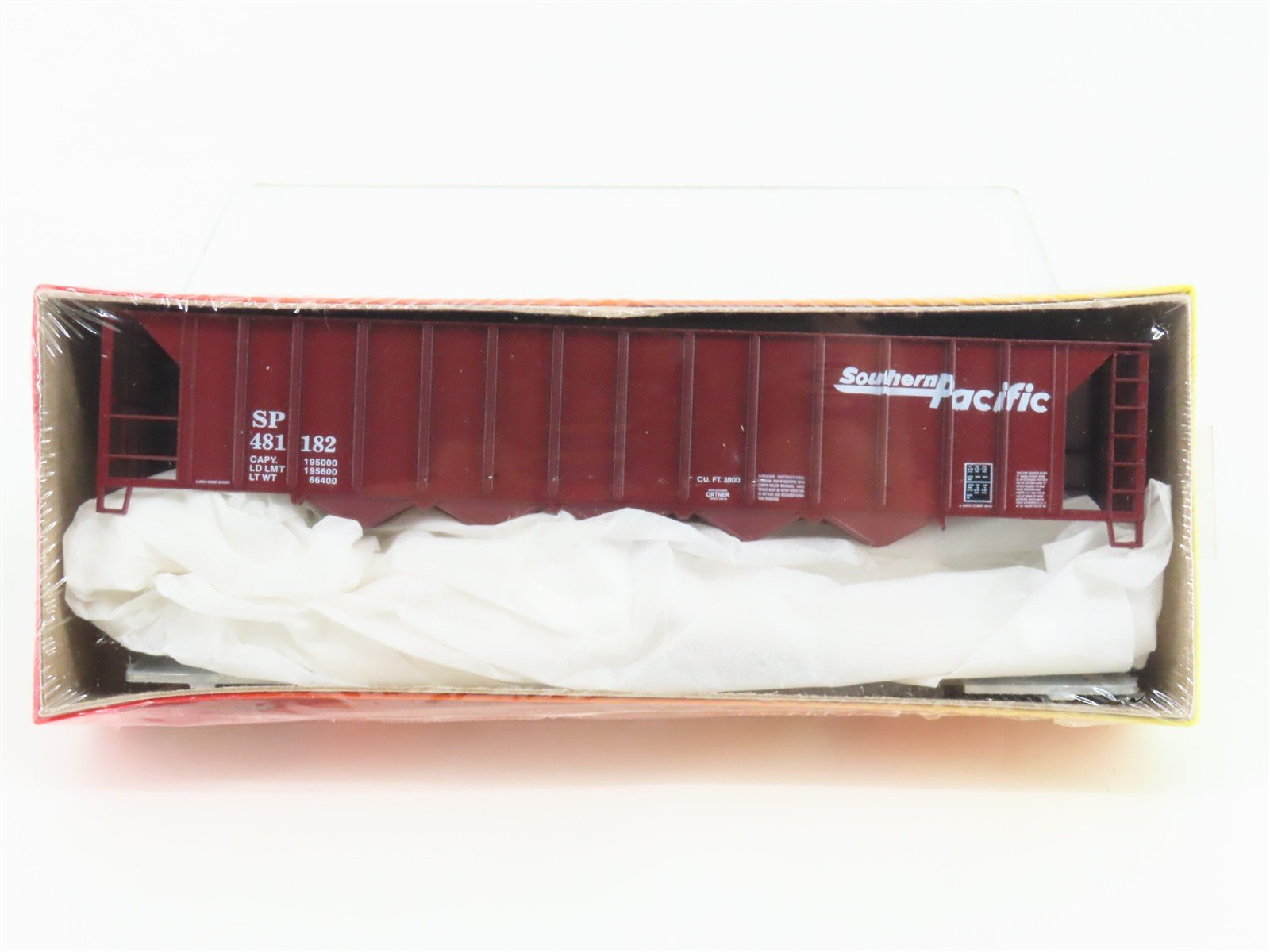 HO Roundhouse Kit 07897 SP Southern Pacific 54' 5-Bay Hopper #481182 - Sealed