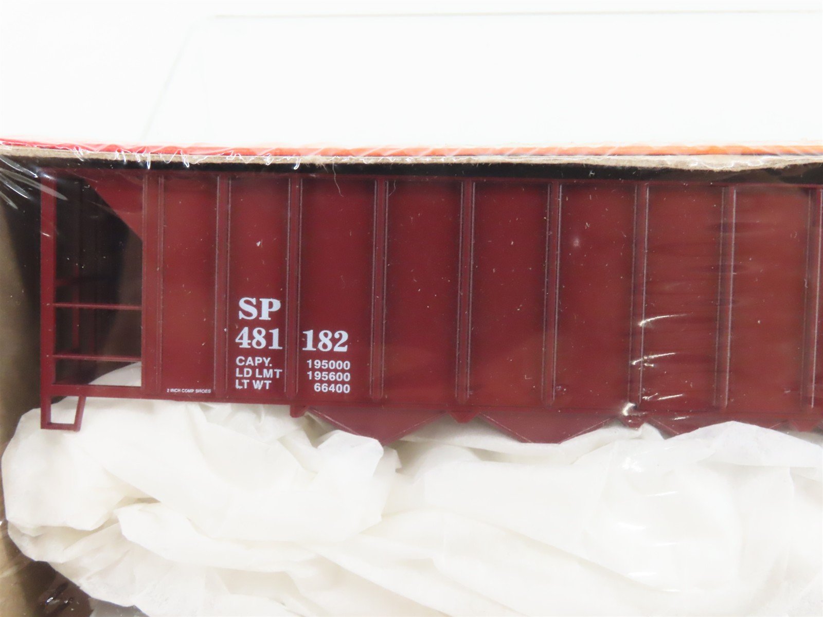 HO Roundhouse Kit 07897 SP Southern Pacific 54' 5-Bay Hopper #481182 - Sealed