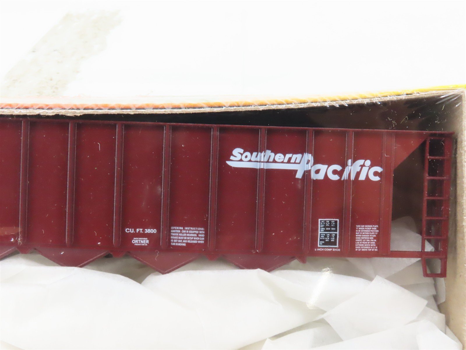 HO Scale Roundhouse Kit 07897 SP Southern Pacific 5-Bay Hopper #481150 -Sealed