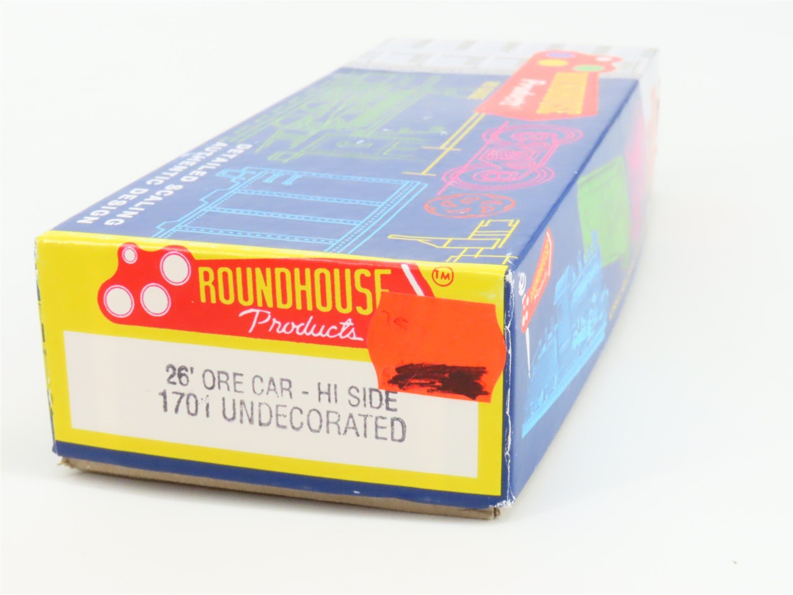 HO Scale Roundhouse Kit 1701 Undecorated 26' Hi Side Ore Car