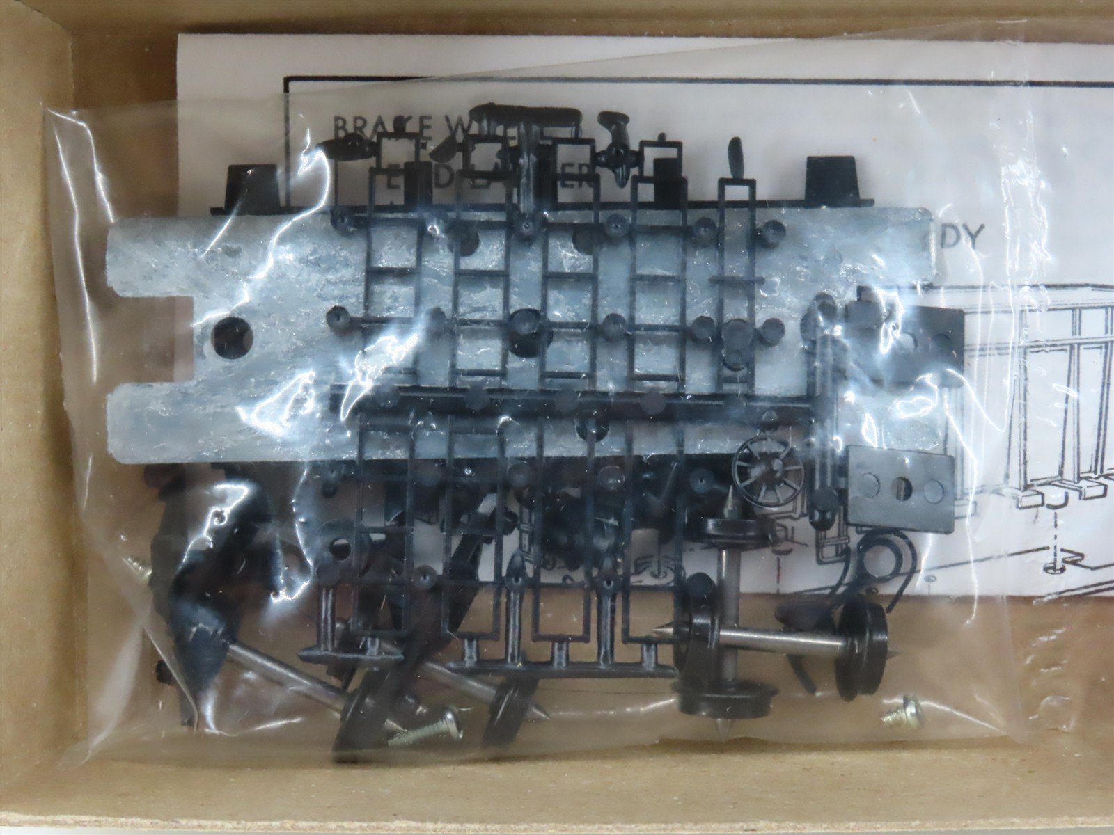 HO Scale Roundhouse Kit 1702 SP Southern Pacific Hi Side Ore Car #345119