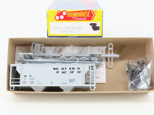 HO Scale Roundhouse Kit 2061 WP Western Pacific 2-Bay Covered Hopper #11319