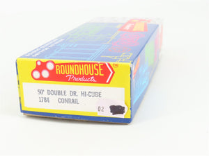 HO Scale Roundhouse Kit 1784 CR Conrail 50' Double Door Box Car #220920