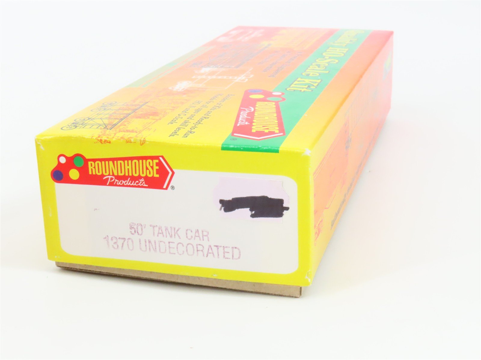 HO Scale Roundhouse Kit 1370 Undecorated 50' Tank Car