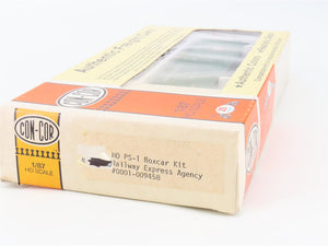 HO Scale Con-Cor Kit 0001-009458 REX Railway Express Agency Box Car #4784