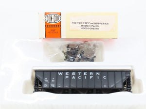 HO Scale Con-Cor Kit 0001-009319 WP Western Pacific Railroad 3-Bay Hopper #10150