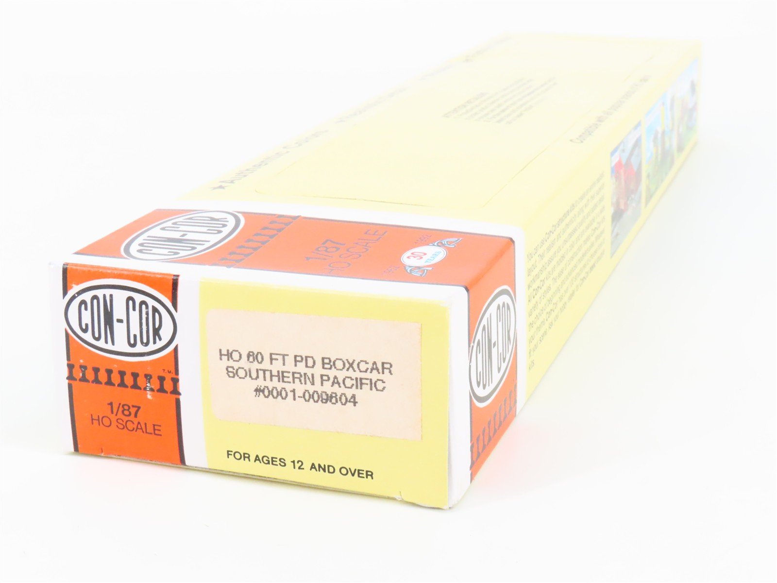 HO Scale Con-Cor Kit 0001-009604 SP Southern Pacific 60' Box Car #658416