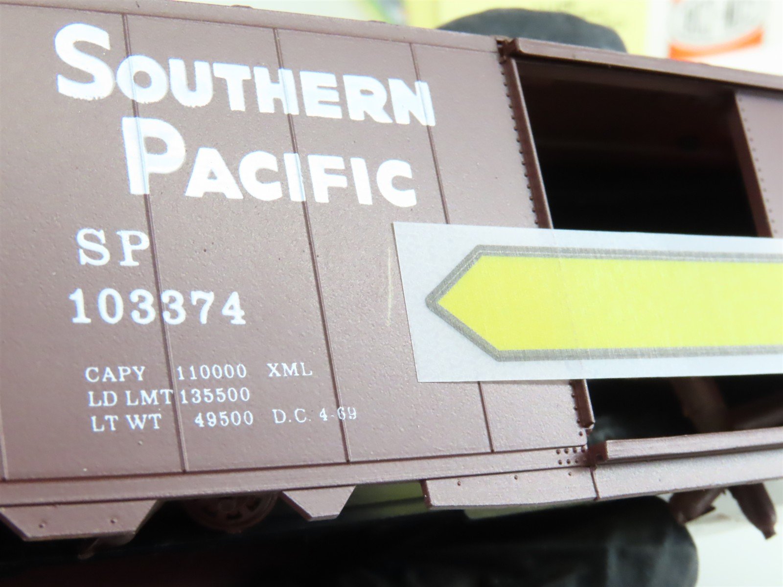 HO Con-Cor Kit 0001-009402 SP Southern Pacific 40' Single Door Box Car #103374