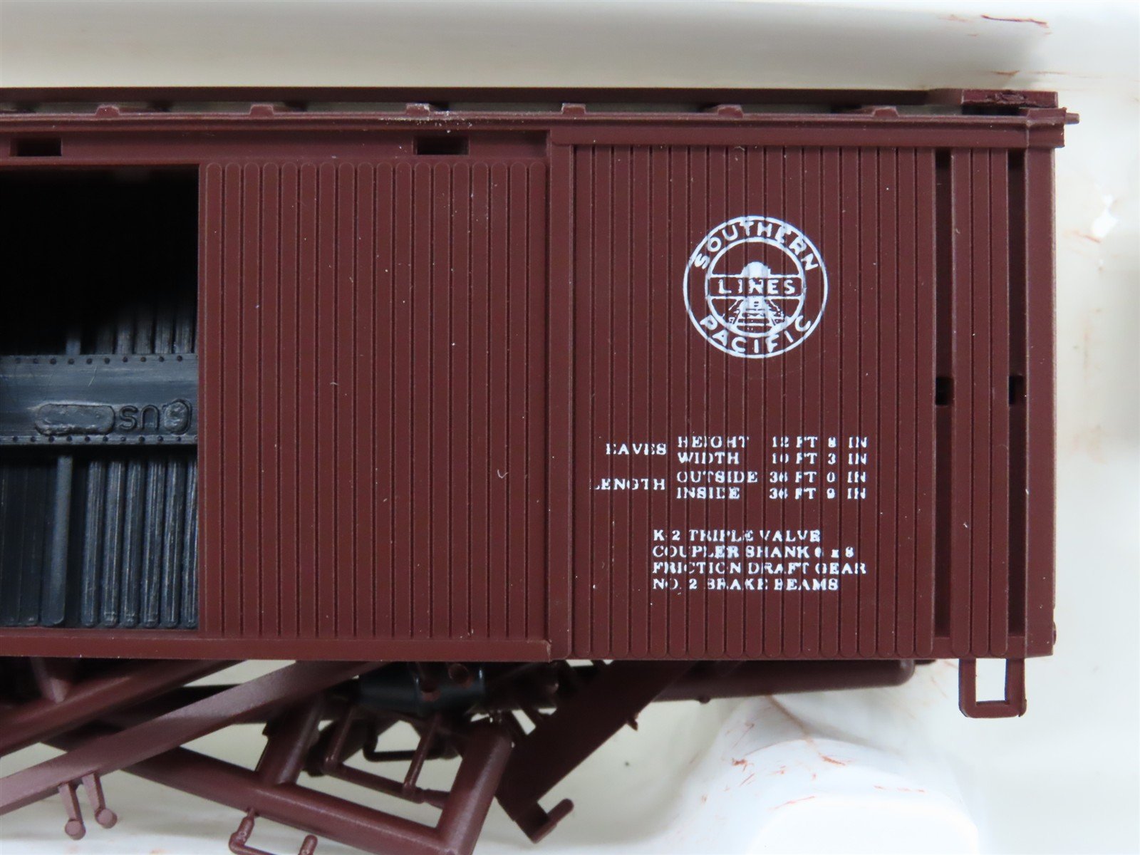 HO Scale Con-Cor Kit 0001-520110 SP Southern Pacific Old Timer Box Car #33801