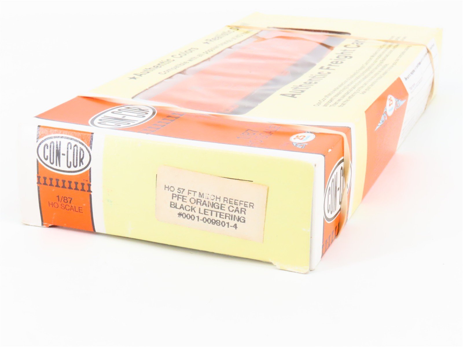 HO Scale Con-Cor Kit 0001-009801-4 PFE Pacific Fruit Express 57' Reefer #454507