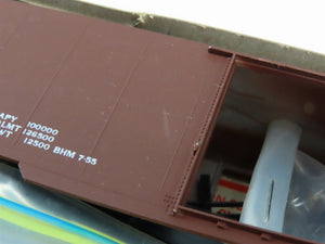 HO Scale McKean Models Master Series Kit 712 Data Only 40' Single Door Box Car