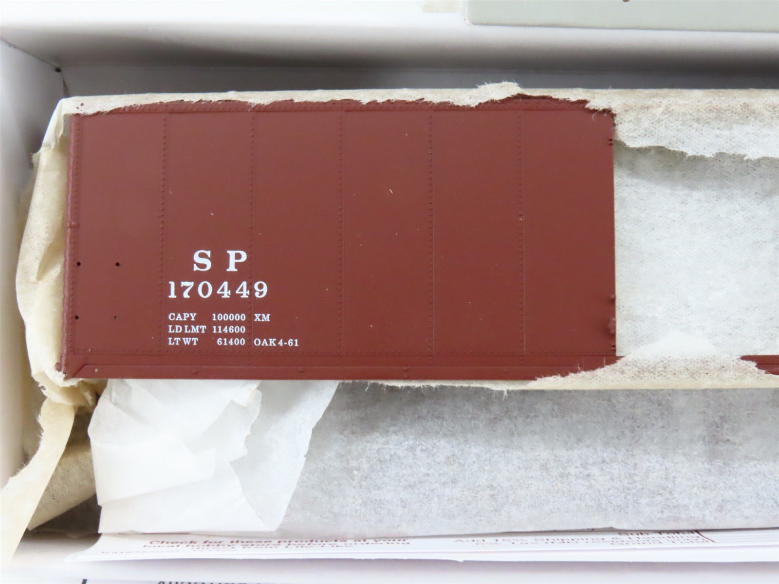 HO PROTO 2000 Kit 21984 SP Southern Pacific 50' Single Door Box Car #170449